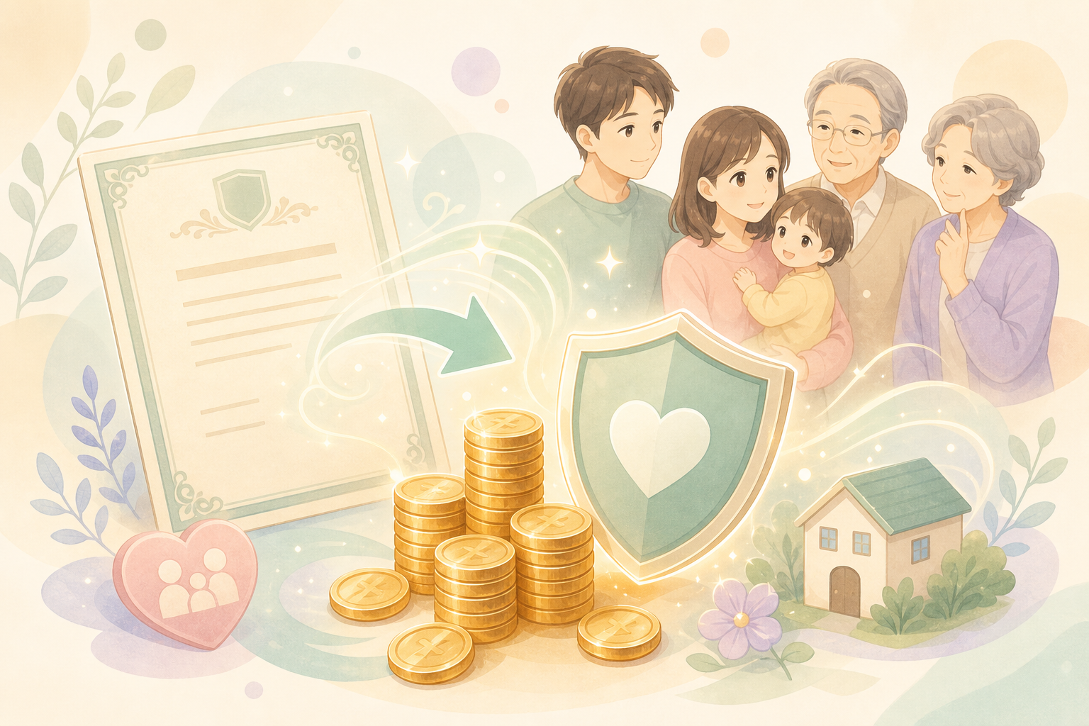 生命保険を使った相続対策|500万円×相続人が非課税